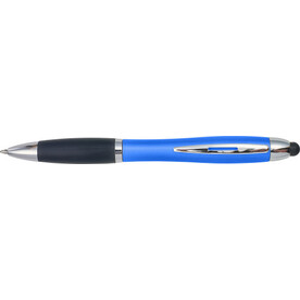 LED-Kugelschreiber &amp;#039;Norderney&amp;#039; aus Kunststoff – Blau bedrucken, Art.-Nr. 005999999_8455